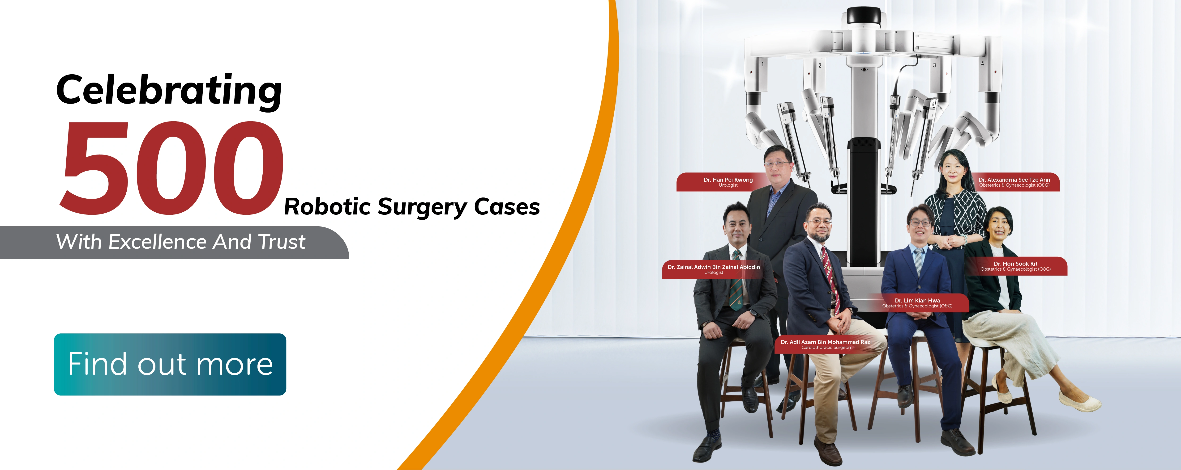 1-Gleneagles Hospital Johor_500 Robotic_Cardiology_Gynaecology_Urology